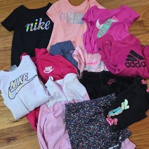 Assorted Nike and Adidas Kids' Clothing Bundle